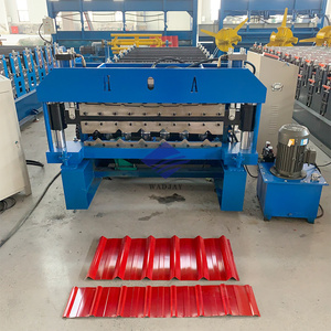 Nueva Máquina <span class=keywords><strong>de</strong></span> Fabricación <span class=keywords><strong>de</strong></span> Tejas <span class=keywords><strong>de</strong></span> Acero <span class=keywords><strong>de</strong></span> Doble Columna <span class=keywords><strong>de</strong></span> Alta Resistencia con Sistema <span class=keywords><strong>de</strong></span> Corte por Copia para Uso en Techos - Product Image 2