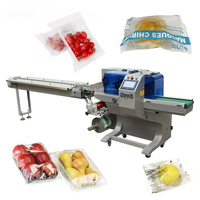 Machine d'emballage automatique à grande vitesse BG-450 pour l'emballage de fruits et légumes frais, emballage alimentaire