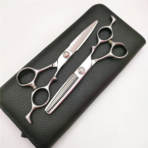 Tijeras de Adelgazamiento de Cabello LJD VG10 de 62 mm para Diestros, de Acero Inoxidable, Herramientas de Corte para Estilistas de Salón de Belleza - Product Image 4