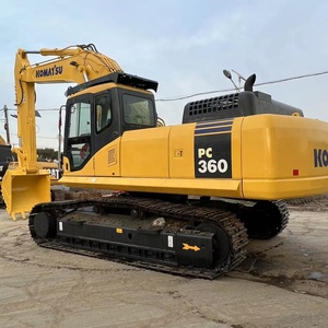 Excavadora de orugas Komatsu de segunda mano, excavadora japonesa multifunción con componentes de motor central, modelos PC200 y PC400 - Product Image 1
