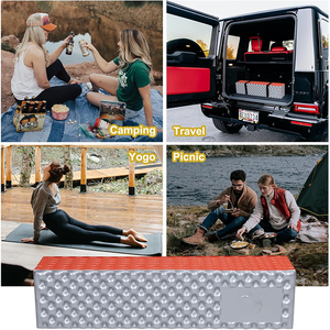 Materassino Isolante R-Value 2.1 per Esterni Impermeabile in Schiuma Cellulare e Comodo Materassino da Campeggio XPE con Foglio di Alluminio per Escursionismo - Product Image 6