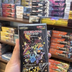 Boîte de boosters personnalisée Shiny Star V S4a pour jeu de cartes à collectionner, packs de boosters non ouverts, cartes brillantes rares pour collectionneurs - Product Image 1