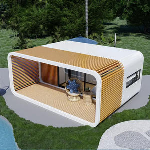 Casa prefabricada de bajo costo, fábrica de China fabricada para vivienda y casa de invitados, uso de cabina de manzana de 20 pies para hotel - Product Image 4