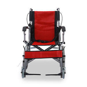 Produttore Best-seller attrezzature per la riabilitazione in acciaio sedia <span class=keywords><strong>a</strong></span> <span class=keywords><strong>rotelle</strong></span> manuale leggera <span class=keywords><strong>e</strong></span> pieghevole sedia <span class=keywords><strong>a</strong></span> <span class=keywords><strong>rotelle</strong></span> con poggiapiedi - Product Image 1