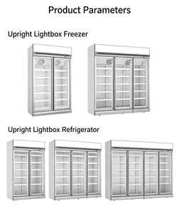 <span class=keywords><strong>Frigorifero</strong></span> Verticale Commerciale con Porta in Vetro per Bevande e Vini, per Negozi e Supermercati - Product Image 5