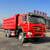 Nouveau camion à benne de 16 m3 diesel Howo 6x4 8x4 avec vérin hydraulique