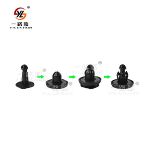 Auto <b>Push</b> In Expansion Buckle B67 16.5mm 19.8mm 9mm 8mm Nylon Clip For <b>Car</b> Repair Replacement Part - Product Image 5