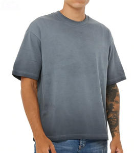 Camisetas Personalizadas de Alta Calidad para Hombre, Holgadas, de Gran Peso (220g), 100% Algodón, Lisas - Product Image 1