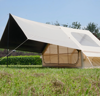 Tienda de Campaña Inflable de Lujo para Glamping, Lona Impermeable con Protección UV, Fácil de Instalar, para Aventuras Familiares y Venta al por Mayor