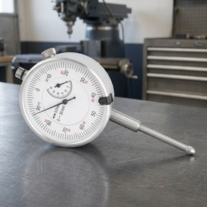 Comparateur Centésimal FERVI Précision 0,015 mm Lecture 0,01 mm Diamètre 60 mm Indicateurs Essentiels Produit - Product Image 2