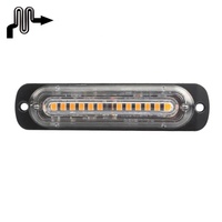 Feux stroboscopiques d'urgence à LED pour voitures, camions, véhicules SUV Construction Barre stroboscopique ambre étanche