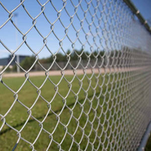 גדר רשת קישורים מגולוונת בגובה <span class=keywords><strong>6</strong></span> או 8 רגל, סיטונאי, טבילה חמה - Product Image 3