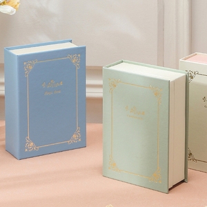Lanzamiento de un nuevo producto: Estuches creativos para joyas tipo libro, estuche de exhibición de joyas de PU para joyería. - Product Image 2