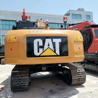 Excavatrice sur chenilles hydraulique Caterpillar Cat320D2 d'occasion de haute qualité, 20 tonnes, excavatrice d'occasion Cat 320 à vendre