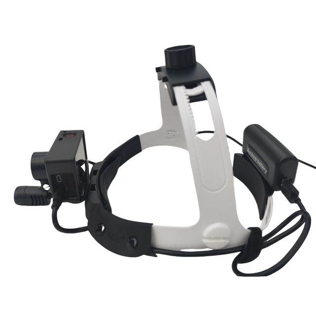 Surgical Medical LED Headlight for Dental and Headcam with Camera 4K HD Camera for Surgery