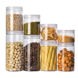 Factory Direct Supply 85 Cans Plastic Jars For Cosmetic Food Storage Plastic Jars Skin Care Plastic Jars
