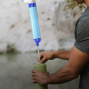 Paille filtrante personnelle Gliway, filtration portable pour l'extérieur, équipement de survie d'urgence, solutions pour l'eau, équipement tactique - Product Image 6