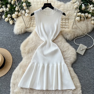 Nuevo Vestido de Punto Ajustado de Moda de Verano 2026 - Product Image 5