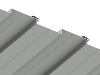 Sofit Fascia Insonorizado Suspendido Aluminio Tira falsa Azulejos de techo Tira de metal Techo