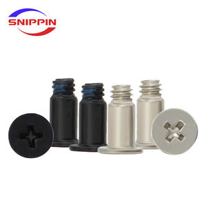 Tornillo de hombro de cabeza plana Phillips de acero al carbono M2 grado 10.9 con parche de bloqueo de rosca, tornillos de precisión antivibración con escalón - Product Image 5