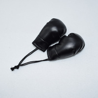 Mini porte-clés gant de boxe, pendentif en cuir pour voiture, breloque de sac pour hommes, femmes et fans de boxe