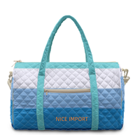 Sac de voyage matelassé grand format Fraysexual Rainbow, sac de week-end portable avec poches zippées, sac de sport pour le travail