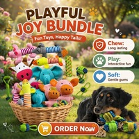 Jouet en corde pour chien pour mâcheurs agressifs, jouet de tirage en coton durable avec balle de nettoyage dentaire