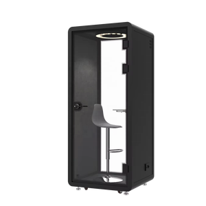 Cabina desmontable de teléfono móvil para el hogar Estudio de grabación Habitación insonorizada Silenciador silencioso Sala de canto Sala de transmisión en vivo - Product Image 1