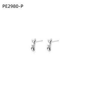 ต่างหูแฟชั่นแบบติดหู รุ่น PE2980 สำหรับผู้หญิง เครื่องประดับคุณภาพสูง - Product Image 1