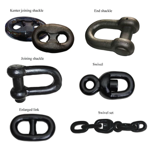 Cadena de Anclaje Marina de Grado U1 U2 U3, Negra, Galvanizada, Soldada, Sin Eslabones, para Amarre de Embarcaciones - Product Image 6