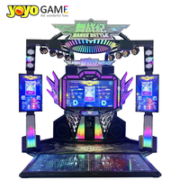 Machine de danse musicale grand format pour centre de jeux, équipement de divertissement pour adultes, machine de jeu à monnayeur pour parc d'attractions