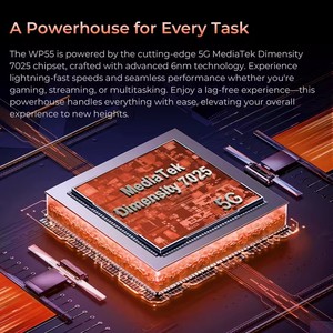 NUEVO Teléfono Inteligente Resistente OUKITEL WP55 Original, 5G, Pantalla FHD+ de 6.6 Pulgadas, 36 GB (12+24) + 256 GB, 11000 mAh, 108 MP, Android 15, NFC - Product Image 5