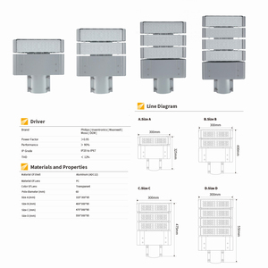 Réverbère LED ASL57 180LM/W Classe d'efficacité I | Sécurité électrique de classe II et performances fiables - Product Image 4