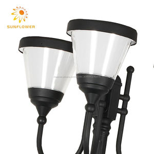 Nuevo diseño led luz al aire libre de jardín patio todo en un solar de la inteligencia luces de jardín - Product Image 5