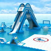 Castillo Inflable Water World, Tobogán Inflable Seco y Castillo Inflable Marino con Buen Precio