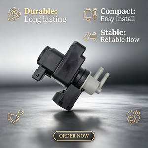 Nuevo Conjunto Modulador de Vacío Válvula Solenoide de Turbocompresor 6655404197 Kit de Control de Válvula de Vacío para Sistema de Escape de Coche Ssangyong - Product Image 3