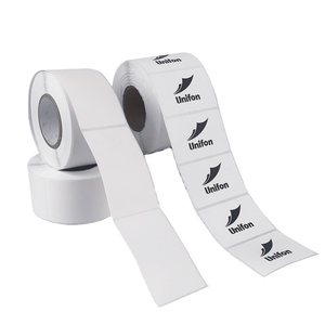 Etiquetas Adhesivas de Código de Barras Resistentes al Calor, Mate, Duraderas y Personalizadas con Datos Variables, Etiquetas de Papel con Adhesivo Térmico - Product Image 1