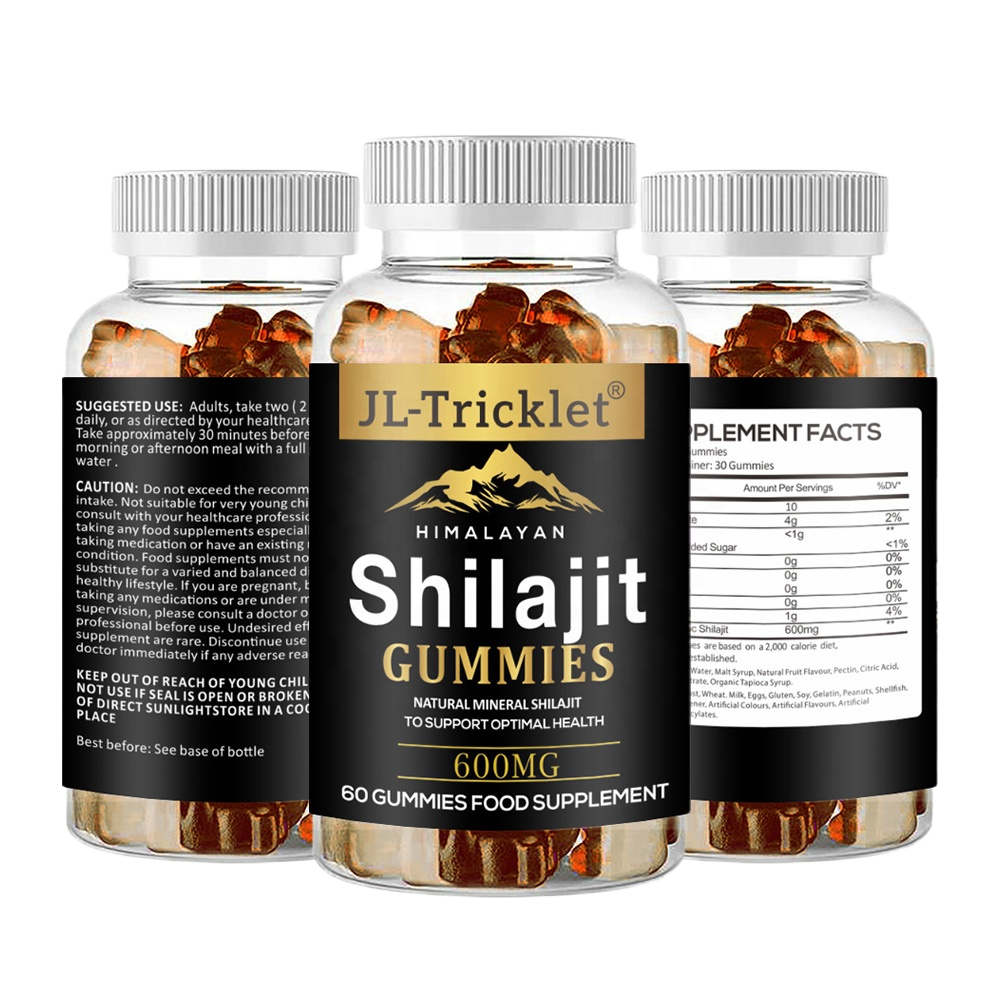 Organic Shilajit Extract Gummies Immune System Support Pure Himalayan Herbal Supplement for Adults Not for Pregnant Women