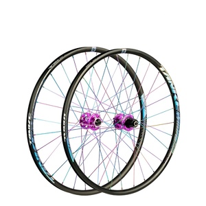 Juego de <span class=keywords><strong>Ruedas</strong></span> para Bicicleta de Montaña TANKE de <span class=keywords><strong>26</strong></span> Pulgadas, <span class=keywords><strong>27.5</strong></span> Pulgadas y 29 Pulgadas, 120 Tensiones, 4 Tirones, Eje de Liberación Rápida - Product Image 4