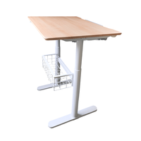 Bureau informatique pneumatique multifonctionnel à hauteur réglable avec plateau rabattable et tiroirs, idéal pour les étudiants et la pratique du dessin
