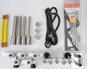 3Q 50 Quadratische Kabelabisoliermaschine für die Kabelherstellung mit Motor, Hebeführung, Führungsschlauch, Schraubenheber und Werkzeughalter - Product Image 6