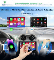 Certificat OEM ODM ISO Carplay Android Auto Adapter Dongle CPU V851 Filaire à Sans Fil Adaptateur de jeu de voiture pour tout modèle de voiture