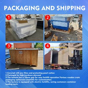 Double Head High Speed Laser Cutting Machine with Panoramic Vision - Product Image 6