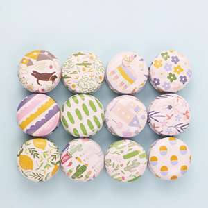 <span class=keywords><strong>Mini</strong></span> boîtes rondes pour bougies d'aromathérapie-Petits contenants <span class=keywords><strong>en</strong></span> étain pour pommade maison à la consoude et à la menthe, emballage cosmétique bricolage - Product Image 2