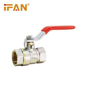 IFAN China Factory 1/2 ''válvula de bola de latón válvulas de bola de alta temperatura rosca hembra válvula de bola de latón