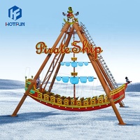 Carnaval Game Fairground Fun Fair Attraction Amusement Park 16 places Bateau Pirate Avec à vendre