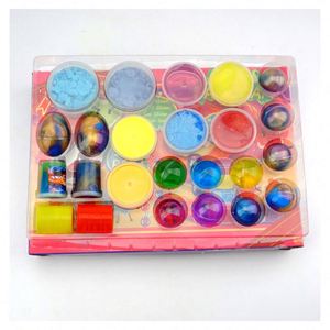 TOYSRUNNER DIY Slime Making Kit with Color Crystal Barrel Clay & <b>Plastic</b> <b>Beads</b>-Eco-friendly Poopsie Surprise Butter Slime - Product Image 6