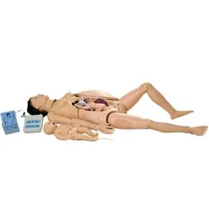 Advanced medical Maternal CPR nursing model Childbirth Manikin Delivery Emergency Training Simulator