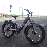 Vélo Électrique de Ville Fat Commuter OEM 26'' avec Cadre Bas, Moteur 250W et Batterie Lithium Intégrée 15Ah