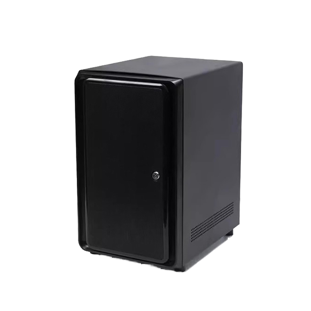 High Quality 8-Bay Mini-ITX Aluminum Storage Case for NAS Server Includes Ethernet Interface & Supports Cloud Storage PSU & RAM